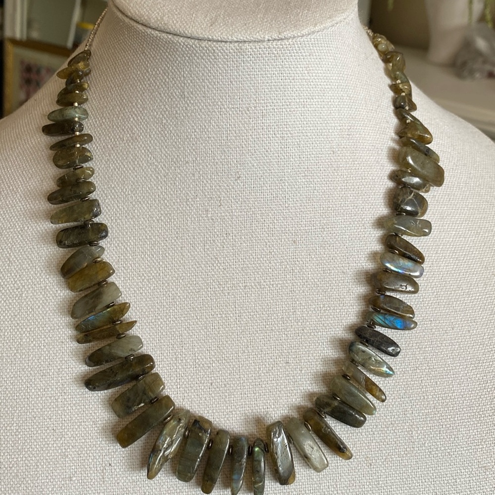 Labradorite necklace